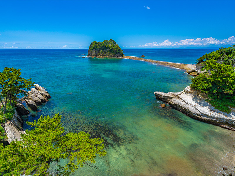 夏の堂ヶ島